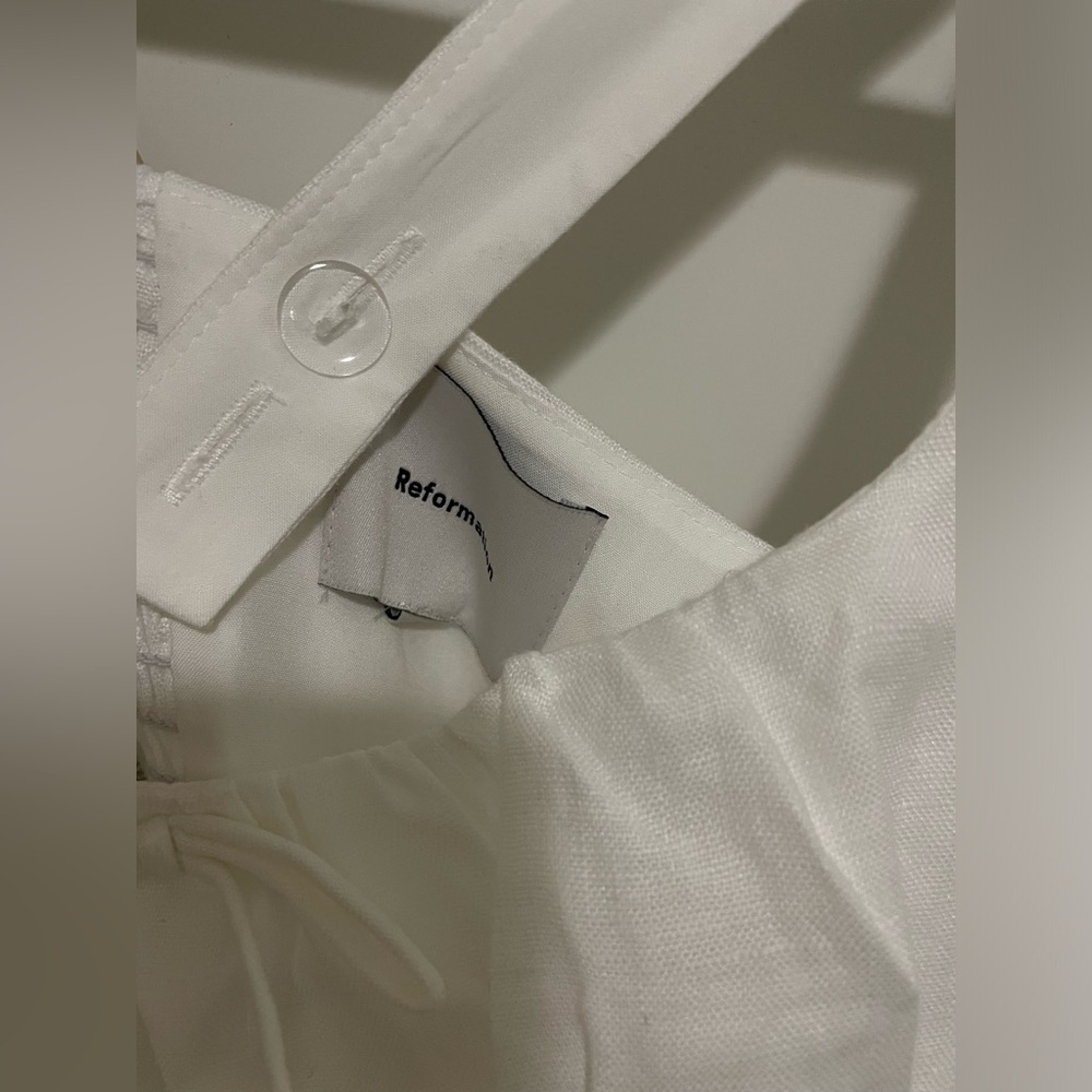 ๐คNWOT Reformation Balia Dress White - Picture 5 of 7